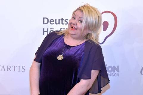Betty Amrhein at the 16 German Hoerfilmpreis at Kino International in Berlin on 20 03 2018