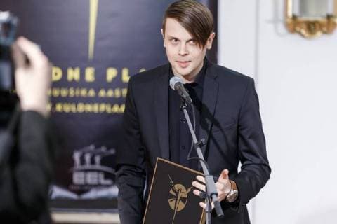 20.03.2018, Tallinn Kadrioru lossis toimus auhinnatseremoonia Kuldne Plaat 2018, kus tunnustati Eesti edukamaid muusikailma tegijaid. The Estonian Music Awards are the annual Estonian pop music awards. The awards began in 1998, when the Estonian Association of the Phonogram Producers first awarded the Golden Record (Estonian: Kuldne Plaat) to the most successful artists. Foto: Konstantin Sednev Eesti Meedia Tallinn Harjumaa Estonia  Copyright: xKonstantinxSednevx