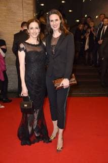 Kristin Meyer and Katrin Wrobel at the presentation of the 16 German Radio Film Award 2018 at Kino International Berlin 20 03 2018 Foto:xN.xKubelkax xFuturexImage