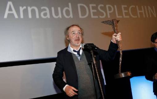 French director Arnaud Desplechin visited the 25th Febiofest international film festival and received the Kristian award for his significant contribution to world cinematography in Prague, Czech Republic, March 20, 2018. (CTKxPhoto TomasxZezulka) CTKPhotoF201803210696401 