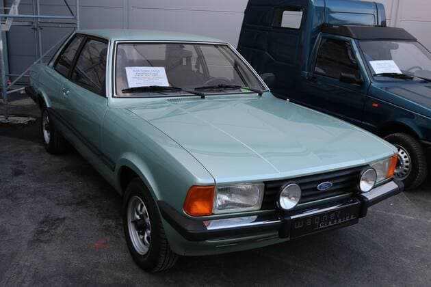 Ford Taunus 1 6 LS two-door coupé built in 1981 30 Techno Classica Essen 21 25 03 2018 Essen Essen Gruga Grugahalle Siha Oldtimer classic cars Motor Show Oldtimermesse Essen D