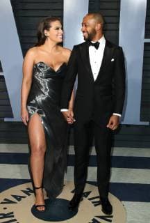 Model Ashley Graham and Justin Ervin arriving at the Vanity Fair Oscar Party in Beverly Hills, California - March 4, 2018 - Vanity Fair Oscar Party 2018, Beverly Hills California United States Wallis Annenberg Center for the  Copyright: xXx h_00497094