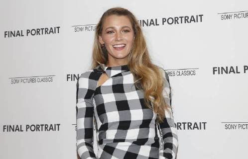 Blake Lively arrives on the red carpet at the Final Portrait New York Screening at the Guggenheim Museum on March 22, 2018 in New York City.  NYP20180322145 JOHNxANGELILLO