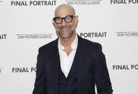 Stanley Tucci arrives on the red carpet at the Final Portrait New York Screening at the Guggenheim Museum on March 22, 2018 in New York City.  NYP20180322138 JOHNxANGELILLO