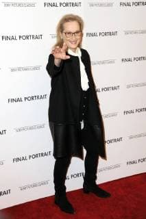 March 22, 2018 - New York, NY, USA - March 22, 2018 New York City..Meryl Streep attending the Final Portrait New York Screening at Guggenheim Museum on March 22, 2018 in New York City. New York USA  - ZUMAny1_ 20180322_zaf_ny1_097 Copyright: xKristinxCallahanx