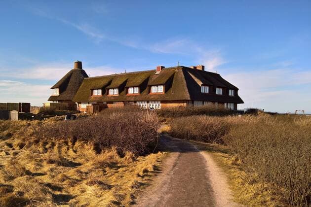 The balaclava on the Red Cliff in Kampen on the North Frisian island of Sylt