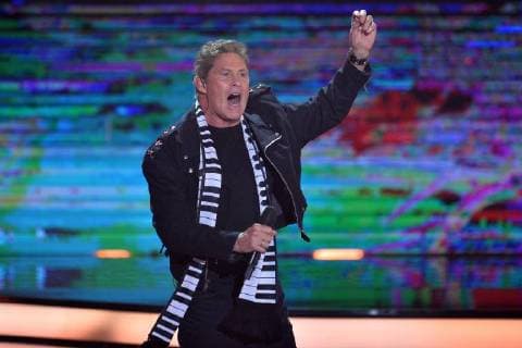 Themen der Woche Bilder des Tages Willkommen bei Carmen Nebel am 24.03.2018 in der Freiheitshalle in Hof David Hasselhoff ( US-amerikanischer Schauspieler und Sänger ) *** Welcome to Carmen Nebel on 24 03 2018 in the Freiheitshalle in Hof David Hasselhoff American actor and singer xTTx