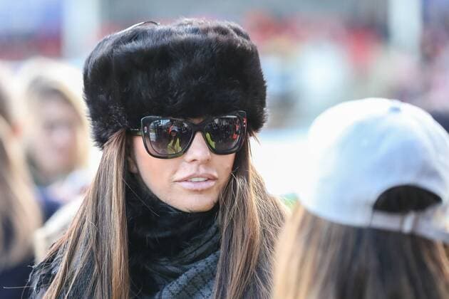 Katie Price during the Celebrity Charity Football Match hosted by Sellebrity Soccer for the Benjamin Lewis Charity Cub at the Abbey Business Stadium, Cheltenham, England on 25 March 2018. Copyright: xDavidxHornx PMI-1918