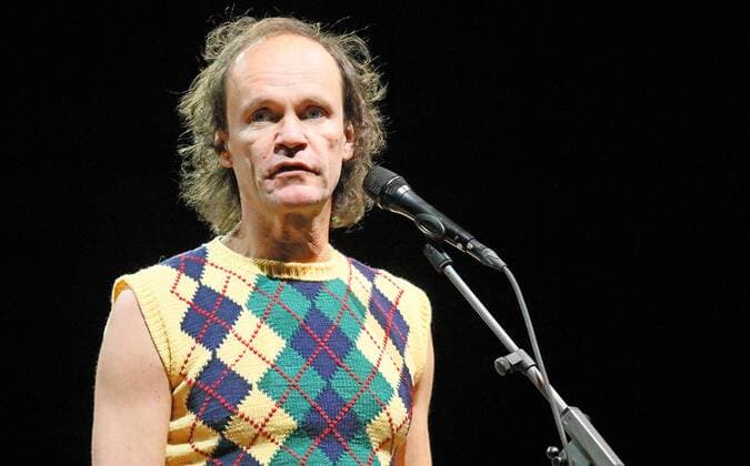 Comedian Michael Haubold in his role as Olaf Schubert