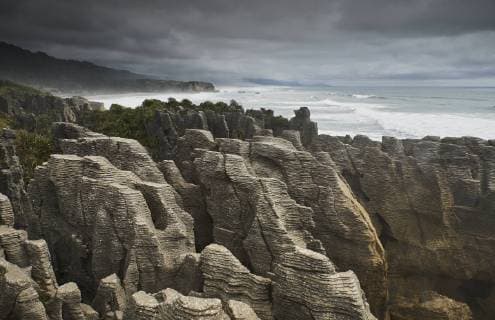 New Zealand, South Island, Westcoast, Punakaiki, Pancake Rocks  MRF01804