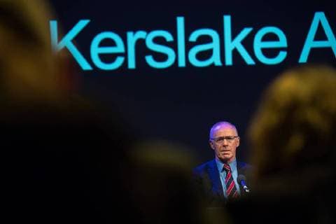 March 27, 2018 - Salford, Greater Manchester, UK - Salford, UK. SIR RICHARD LEESE . The Kerslake Report in to the terrorist bombing of an Ariana Grande concert at the Manchester Arena on 22nd May 2017 , ordered by Greater Manchester Metro Mayor Andy Burnham , is published at a press conference at the University of Salford , at Media City . Amongst praise for many connected with the events, the report also highlights failings in communication at Greater Manchester Fire and Rescue on the night and disreputable behaviour by some sections of the media in the aftermath of the attack Salford UK  - ZUMAl94_ 20180327_zaf_l94_084 Copyright: xJoelxGoodmanx