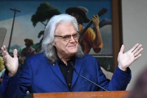 March 27, 2018 - Nashville, Tennessee, U.S. - 27 March 2018 - Nashville, Tennessee - Ricky Skaggs. 2018 Country Music Hall Of Fame Inductees Announcement at Country Music Hall of Fame and Museum. Photo Credit: Dara-Michelle Farr AdMedia Nashville U.S. - ZUMAa123 20180327_zaa_a123_018 Copyright: xDara-MichellexFarrAdmediax