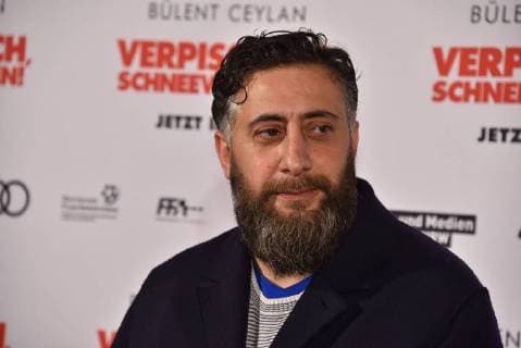 Actor Kida Khodr Ramadan arrives at the premiere of the movie Verpiss Dich Schneewittchen on 28 03 2018 in Cologne