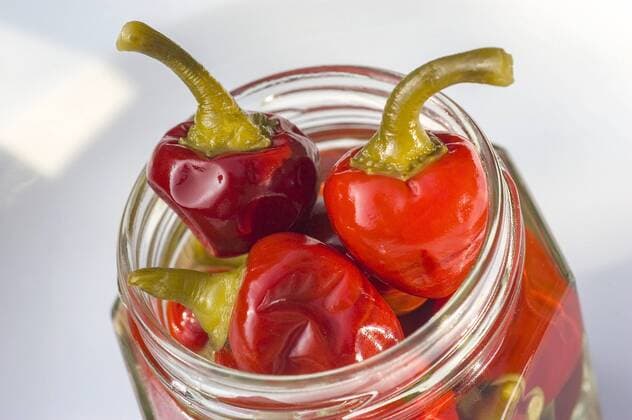 Pickled peppers Copyright: xPBAx ALLPB602318