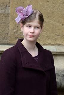 La famille Royale assiste a la messe de Paques. PAP04181907 1 April 2018. The Queen and Members of The Royal Family attend the Easter Mattins Service at St. George s Chapel, Windsor Castle on Easter Sunday. Lady Louise Windsor 225394 2018-04-01 Windsor Royaume Uni  Copyright: xPapixsx xStarfacex STAR_225394_006