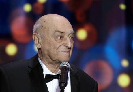 MOSCOW REGION, RUSSIA â€“ APRIL 1, 2018: Actor Vladimir Etush, the winner of a special prize Honour and Dignity , at the 31st Nika Film Award Ceremony, at the Vegas City Hall. Vyacheslav Prokofyev TASS  TS07A336
