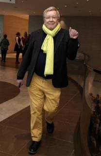 MOSCOW REGION, RUSSIA â€“ APRIL 1, 2018: Writer Viktor Yerofeyev at the 31st Nika Film Award Ceremony, at the Vegas City Hall. Vyacheslav Prokofyev TASS  TS07A373