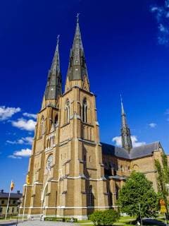 Uppsala Domkyrkan Cathedral Sweden Uppland Copyright: xKTHx ALLSE933465