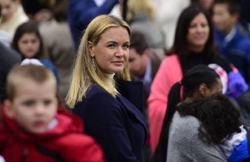 Vanessa Trump attends the 2018 Easter Egg Roll at the White House in Washington, DC on April 2, 2018.  WAP20180402904