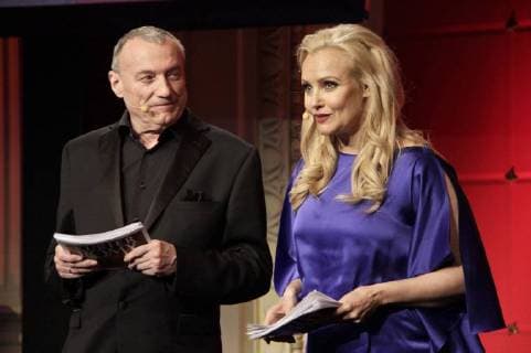 Rudolf John and Verena Scheitz at the Romy 2018 Academy Awards Ceremony at the Grand Hotel Wien 05 04 2018 Foto:xB.xLoschanx xFuturexImage