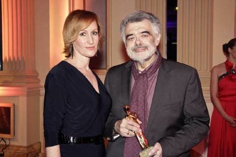 Nicole Beutler and Walter Köhler at the Romy 2018 Academy Awards Ceremony at the Grand Hotel Wien 05 04 2018 Foto:xB.xLoschanx xFuturexImage