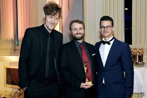 Guest Boris Kunz and Florian Kamhuber at the Romy 2018 Academy Awards Ceremony at the Grand Hotel Wien 05 04 2018 Foto:xB.xLoschanx xFuturexImage
