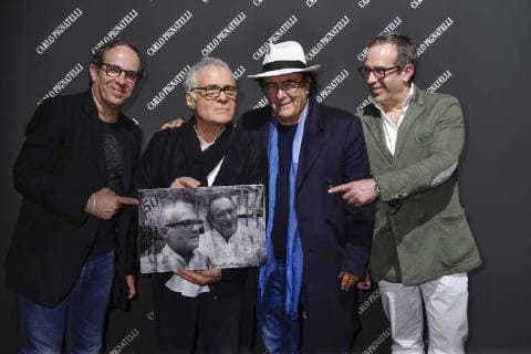Milan. 50 years Carlo Pignatelli Story of an anniversary dream In the photo: Carlo Pignatelli Al Bano Carrisi  Copyright: xRiccardoxGiordanoxSickix xIPAx xFotosickix