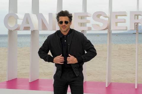 Cannesseries - Photocall The Truth About the Harry Quebert Affair Patrick Dempsey (Serie La verite sur l affaire Harry Quebert) CELEBRITES : Cannes Series - La verite sur l affaire Harry Quebert - Photo Call - Cannes - 07 04 2018 NorbertScanella Panoramic 