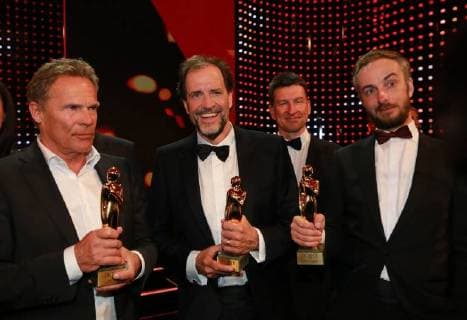 Bilder des Tages Romy Gala 2018 Wien, Hofburg, 07. 04. 2018 Christian TRAMITZ, Helmfried VON LÜTTICHAU, Jan BÖHMERMANN *** Romy Gala 2018 Vienna Hofburg 07 04 2018 Christian TRAMITZ Helmfried VON LÜTTICHAU Jan BÖHMERMANN