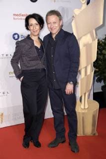 Gioia Raspe with husband Axel Pape at the nominee evening for the German Film Prize 2018 at the BMW Haus am Kurfürstendamm Berlin 07 04 2018 Foto:xS.xGabschx xFuturexImage