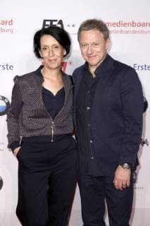 Gioia Raspe with husband Axel Pape at the nominee evening for the German Film Prize 2018 at the BMW Haus am Kurfürstendamm Berlin 07 04 2018 Foto:xS.xGabschx xFuturexImage