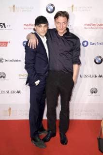 Franz Rogowski and Oliver Masucci at the nominee evening for the German Film Prize 2018 at the BMW Haus am Kurfürstendamm Berlin 07 04 2018 Foto:xS.xGabschx xFuturexImage