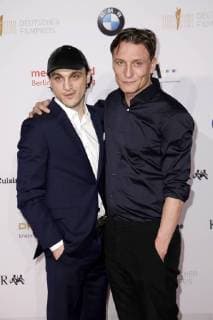 Franz Rogowski and Oliver Masucci at the nominee evening for the German Film Prize 2018 at the BMW Haus am Kurfürstendamm Berlin 07 04 2018 Foto:xS.xGabschx xFuturexImage