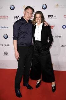 Oliver Masucci and Marie Bäumer at the nominee evening for the German Film Prize 2018 at the BMW Haus am Kurfürstendamm Berlin 07 04 2018 Foto:xS.xGabschx xFuturexImage