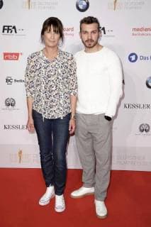 Sherry Hormann and Edin Hasanovic at the nominee evening for the German Film Prize 2018 at the BMW Haus am Kurfürstendamm Berlin 07 04 2018 Foto:xS.xGabschx xFuturexImage