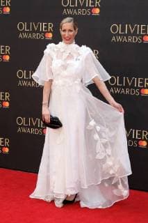 German actress Laura Pradelska attends The Olivier Awards 2018 with Mastercard at Royal Albert Hall in London. APRIL 8th 2018  MESx18970