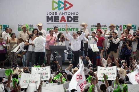 April 8, 2018 - EUM20180408POL03.JPG.VERACRUZ, Ver. ElectionsElecciones-Meade.- evento de campana de Jose Antonio Meade quien contiende por la Presidencia de la Republica por la coalicion Todos por Mexico , el Puerto de Veracruz, 8 de abril de 2018. Foto: Agencia EL UNIVERSALGerman EspinosaMAVC  - ZUMAu78_ 20180408_zaf_u78_013 Copyright: xElxUniversalx