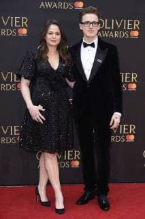 Giovanna Fletcher and Tom Fletcher at the Olivier Awards 2018 at the Royal Albert Hall London 08 04 2018 Giovanna Fletcher Tom Fletcher  Foto:xS.xVasx xFuturexImage