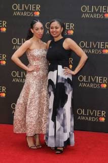 Pearl Mackie attends The Olivier Awards 2018 with Mastercard at Royal Albert Hall in London. APRIL 8th 2018  MESx18970