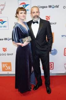 Mary Ellen and Gedeon Burkhard Presentation of the 13th Victress Awards 2018 in Berlin on 09 04 2018 13 Victress Awards Gala 2018