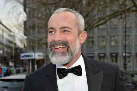 Gedeon Burkhard at the 13 Victress Award iGALA n the UDK University of Arts in Berlin on 09 04 2018