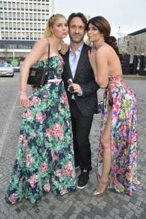 Yvonne Woelke Falk Willy Wild MIcaela Schaefer at the 13 Victress Award iGALA n the UDK University of Arts in Berlin on 09 04 2018