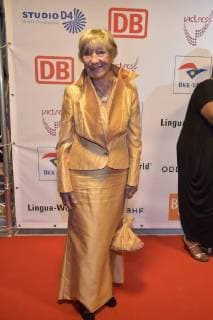 Heidi Hetzer at the 13 Victress Award iGALA n the UDK University of Arts in Berlin on 09 04 2018