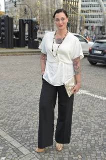 Lina Van de Mars at the 13 Victress Award iGALA n the UDK University of Arts in Berlin on 09 04 2018