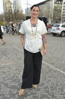 Lina Van de Mars at the 13 Victress Award iGALA n the UDK University of Arts in Berlin on 09 04 2018
