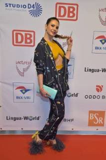 Dany Michalsky at the 13 Victress Award iGALA n the UDK University of Arts in Berlin on 09 04 2018