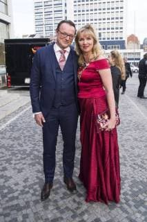Nanna Kuckuck with husband Dirk Ullmann at the 13th ceremony of the Victress Awards 2018 at the Berlin University of the Arts 09 04 2018 Foto:xK.xWernerx xFuturexImage