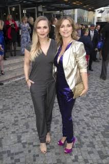 Regina Halmich and Tina Ruland at the 13th ceremony of the Victress Awards 2018 at the Berlin University of the Arts 09 04 2018 Foto:xK.xWernerx xFuturexImage