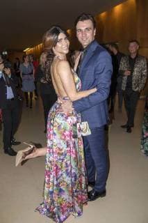 Micaela Schäfer with her friend Felix Steiner at the 13th ceremony of the Victress Awards 2018 at the Berlin University of the Arts 09 04 2018 Foto:xK.xWernerx xFuturexImage