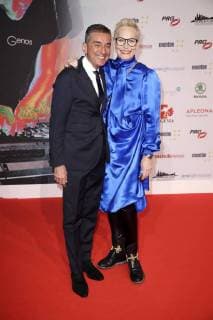 Michel Friedman and Bärbel Schäfer at the 13th PRG Live Entertainment Award ceremony in the Festhalle Frankfurt Frankfurt am Main 09 04 2018 Foto:xS.xGabschx xFuturexImage